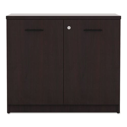 Alera Alera Valencia Series Storage Cabinet 34.13w X 22.78d X 29.5h Mahogany - Furniture - Alera®