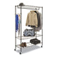 Alera Wire Shelving Garment Rack 40 Garments 48w X 18d X 75h Black - Furniture - Alera®