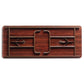 Alera Wood Folding Table Rectangular 48w X 23.88d X 29h Mahogany - Furniture - Alera®