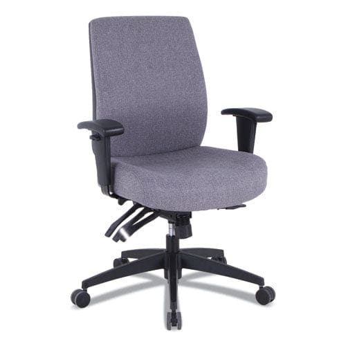 Alera Alera Wrigley Series 24/7 High Performance High-back Multifunction Task Chair Supports 300 Lb 17.24 To 20.55 Seat Black - Furniture -