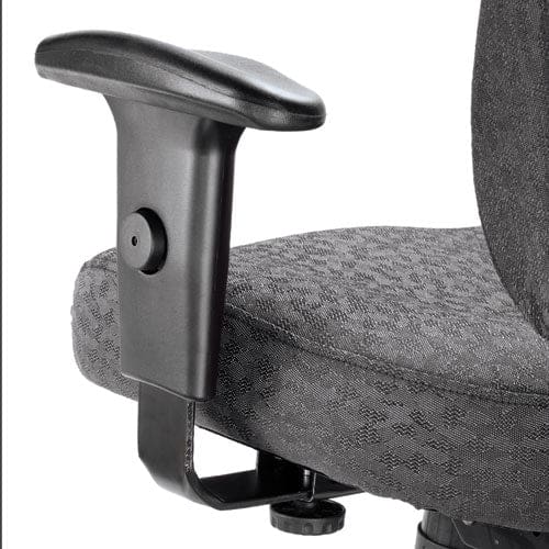 Alera Alera Wrigley Series 24/7 High Performance Mid-back Multifunction Task Chair Supports Up To 275 Lb Gray Black Base - Furniture -