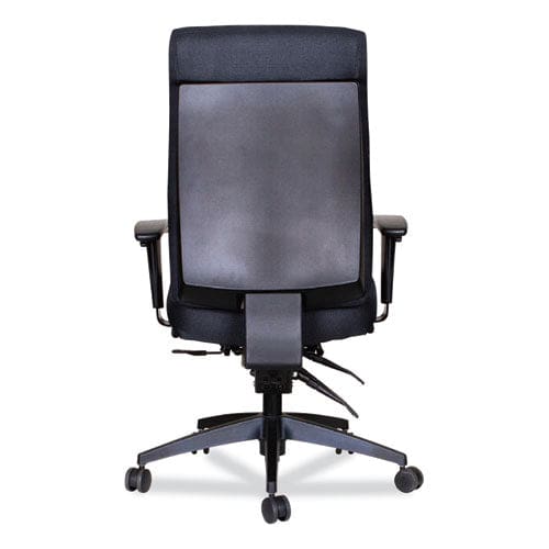 Alera Alera Wrigley Series High Performance High-back Synchro-tilt Task Chair Supports 275 Lb 17.24 To 20.55 Seat Height Black - Furniture -