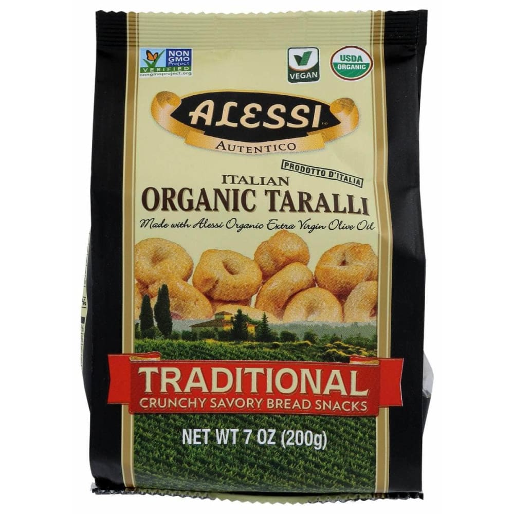 ALESSI ALESSI Italian Organic Taralli Traditional, 7 oz
