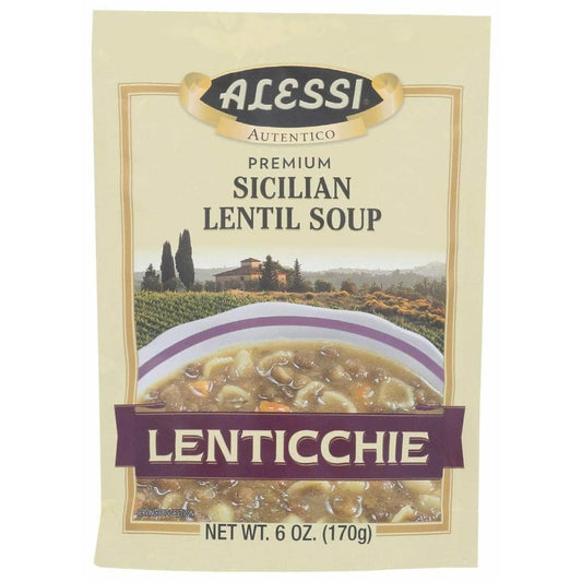 ALESSI Grocery > Soups & Stocks ALESSI: Sicilian Lentil Soup, 6 oz