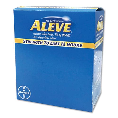 Aleve Pain Reliever Tablets 50 Packs/box - Janitorial & Sanitation - Aleve®