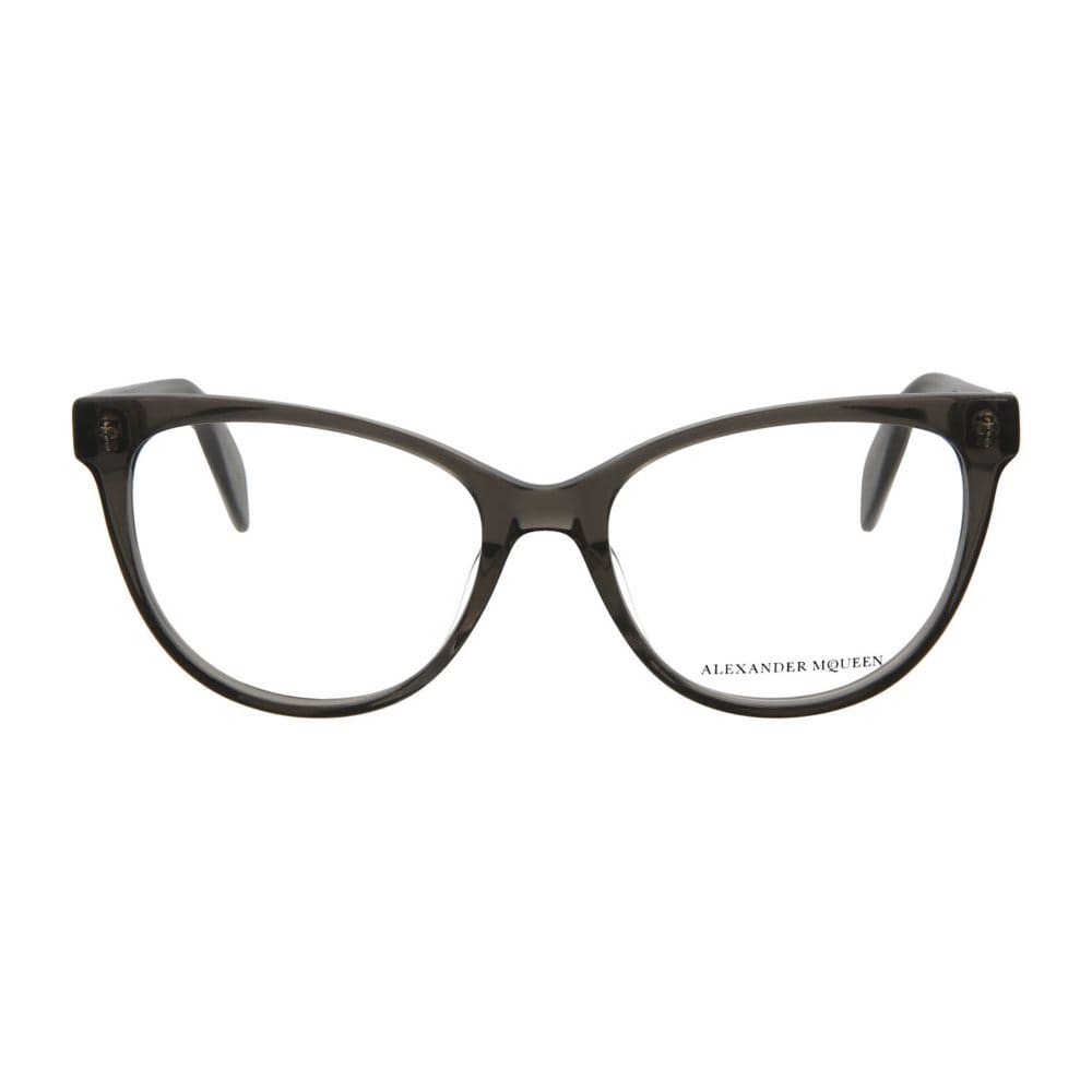 Alexander McQueen AM0114O Eyewear Grey - Prescription Eyewear - Alexander McQueen