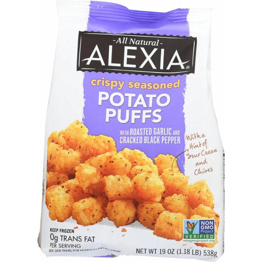 Alexia Alexia Crispy Seasoned Potato Puffs, 19 oz