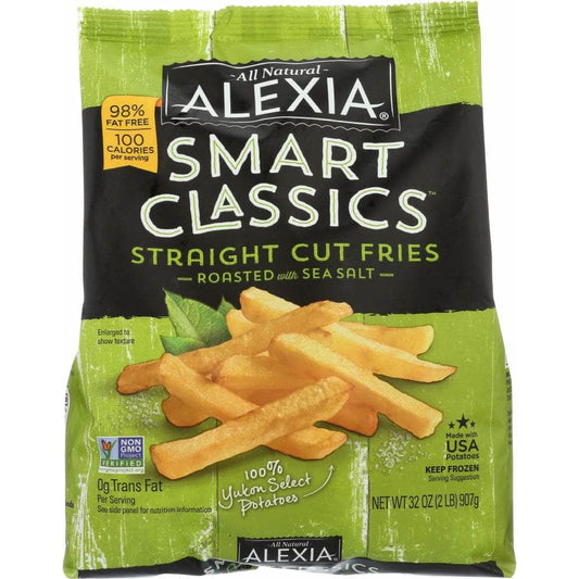 Alexia Alexia Roasted Straight Cut Fries with Sea Salt, 32 oz