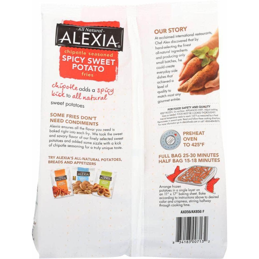 Alexia Alexia Spicy Sweet Potato Julienne Fries with Chipotle Seasoning, 20 oz