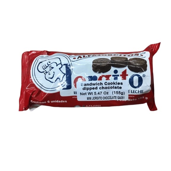 Alfajorcitos Jorgito Rellenos Con Dulce De Leche, 6 ct - ShelHealth.Com