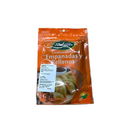 Alicante Especias y Condimentos (Condimento para Empanadas, 25 gr.) - ShelHealth.Com