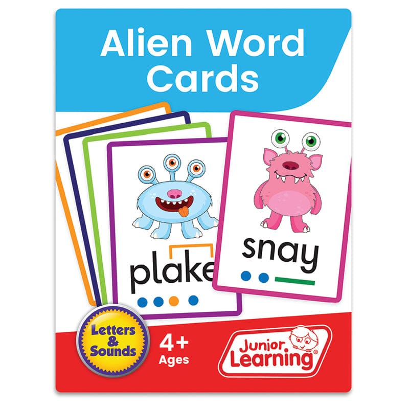 Alien Word Cards (Pack of 6) - Phonics - Junior Learning
