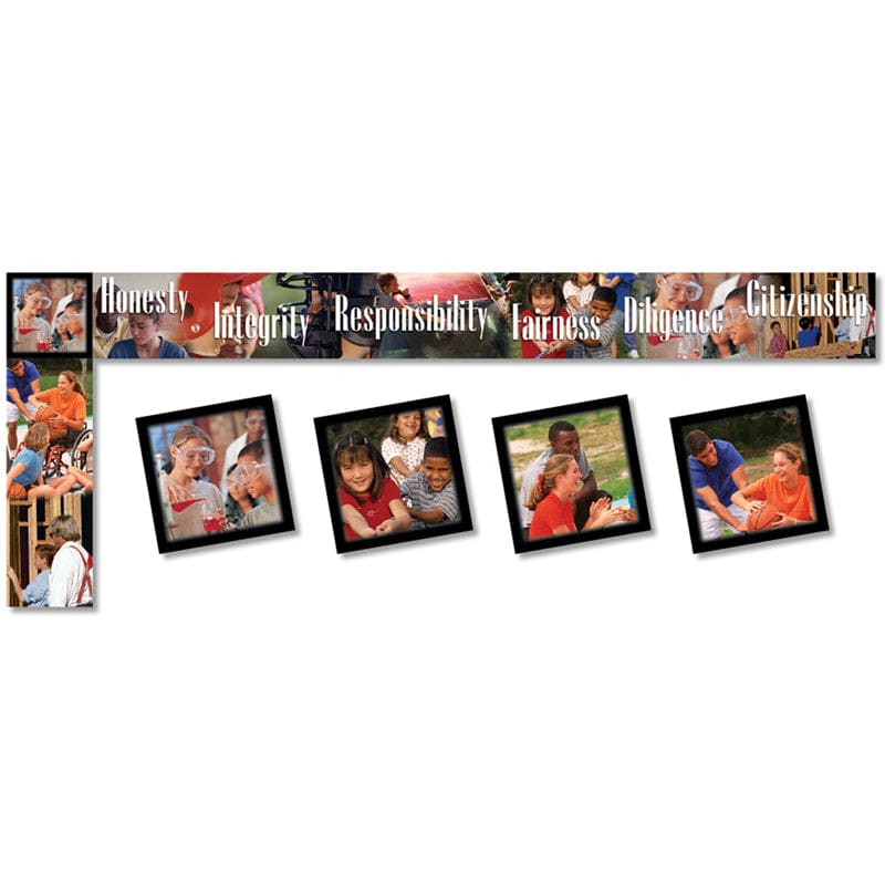 All Around The Board Trimmers Character Education (Pack of 10) - Border/Trimmer - North Star Teacher Resource