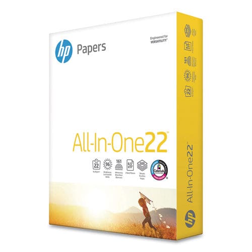 All-in-one22 Paper 96 Bright 22 Lb Bond Weight 8.5 X 11 White 500/ream - School Supplies - HP Papers