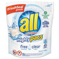 All Mighty Pacs Free And Clear Super Concentrated Laundry Detergent 39/pack 6 Packs/carton - Janitorial & Sanitation - All®