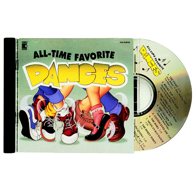 All-Time Favorite Dances Cd (Pack of 10) - CDs - Kimbo Educational