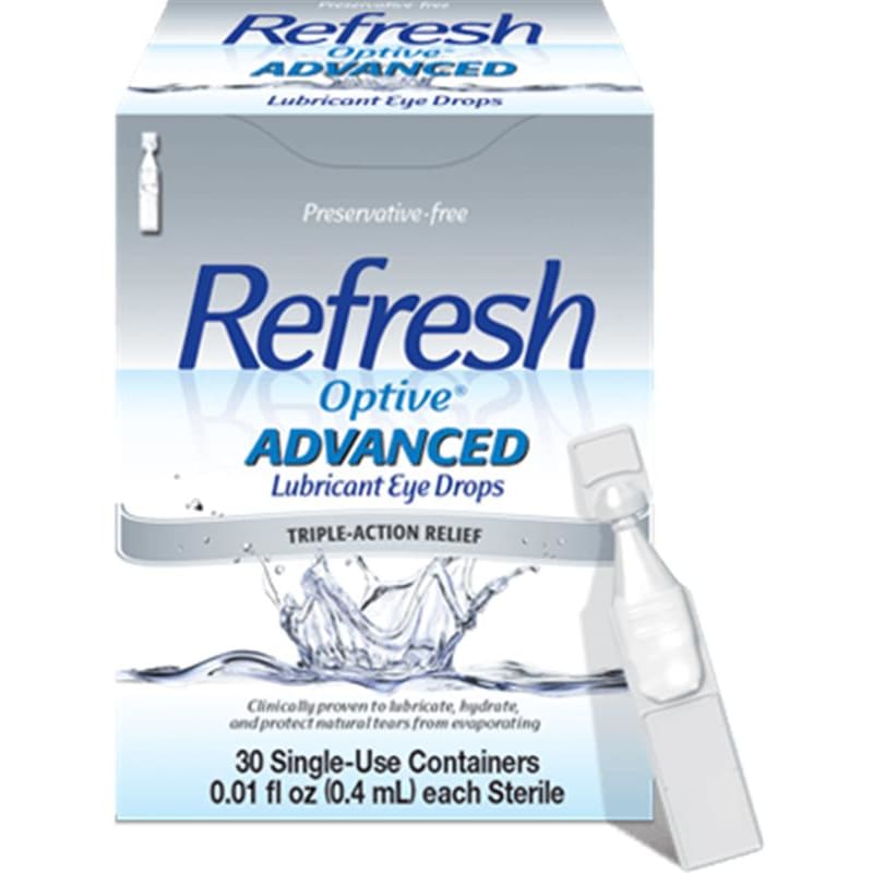 Allergan Refresh Optive Advance Drops.4Ml Bx30 Box of 30 - Over the Counter >> Ophthalmic - Allergan