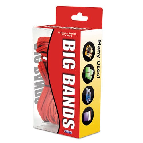 Alliance Big Bands Rubber Bands Size 117b 0.07 Gauge Red 48/box - Office - Alliance®