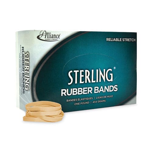Alliance Sterling Rubber Bands Size 62 0.03 Gauge Crepe 1 Lb Box 600/box - Office - Alliance®