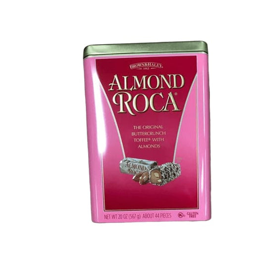 Almond Roca The Original Buttercrunch Toffee with Almonds Canister, 20 oz - ShelHealth.Com