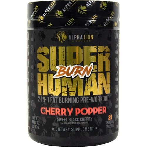Alpha Lion Superhuman Burn Cherry Popper 21 ea - Alpha Lion
