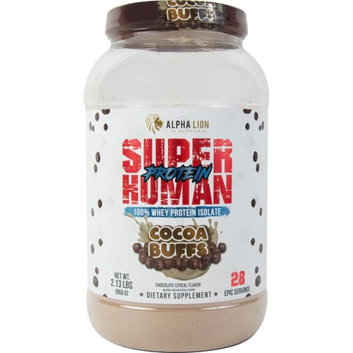 Alpha Lion Superhuman Protein Cocoa Buffs Chocolate Cereal 28 servings - Alpha Lion