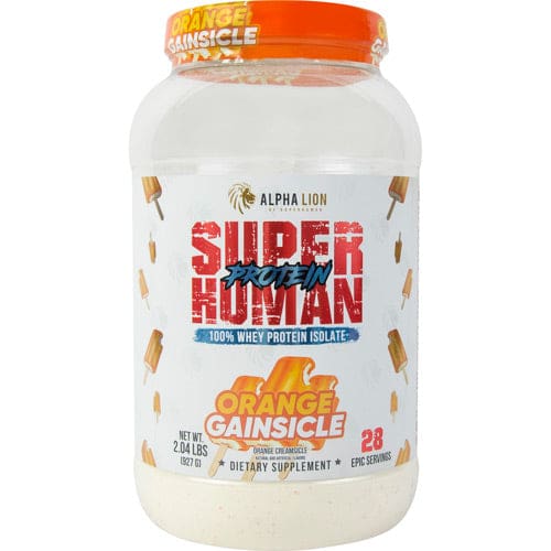 Alpha Lion Superhuman Protein Orange Creamsicle 28 servings - Alpha Lion