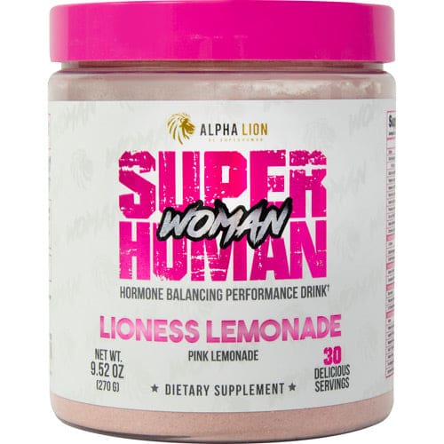 Alpha Lion Superhuman Woman Lioness Lemonade Pink Lemonade 30 servings - Alpha Lion