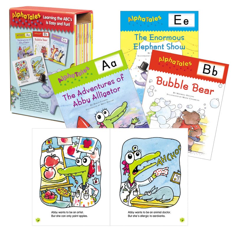 Alpha Tales Learning Library - Letter Recognition - Scholastic Teaching Resources