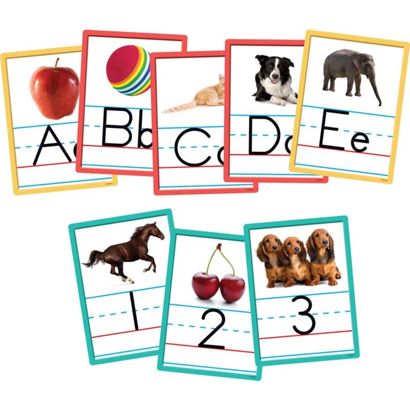 Alphabet And Numbers Accents (Pack of 6) - Accents - Teacher Created Resources