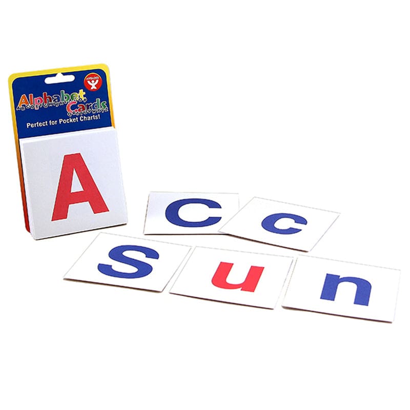 Alphabet Cards Combo Pack (Pack of 6) - Letter Recognition - Hygloss Products Inc.