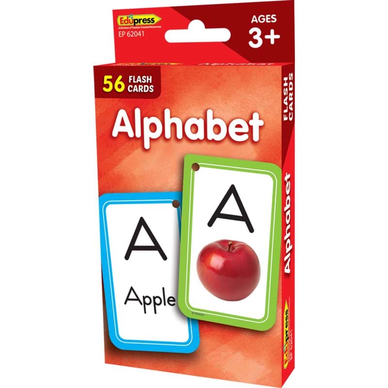 Alphabet Flash Cards (Pack of 10) - Letter Recognition - Teacher Created Resources