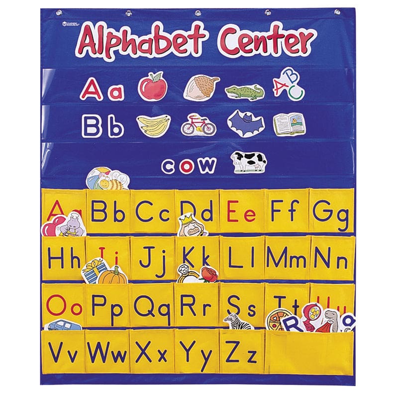Alphabet Interactive Pocket Chart - Pocket Charts - Learning Resources
