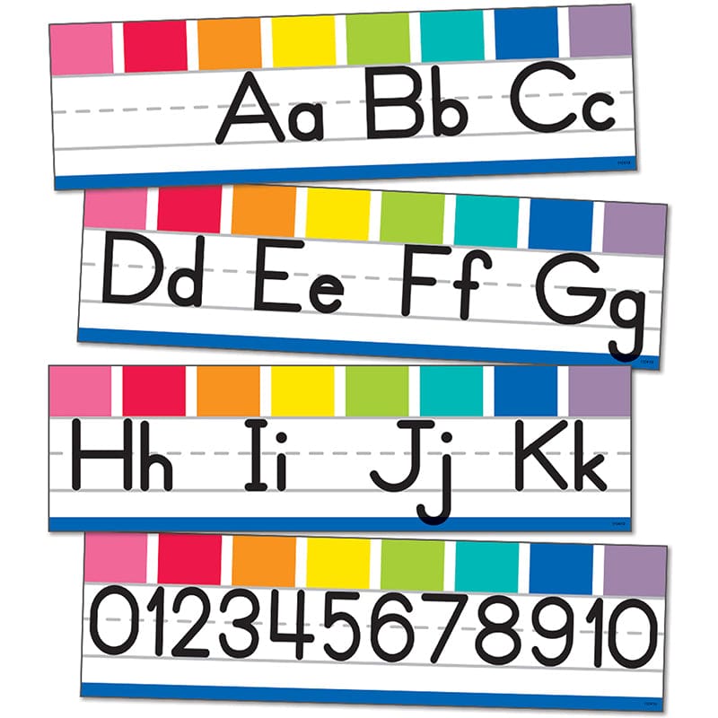 Alphabet Line Manuscript Mini Bb St Hello Sunshine (Pack of 6) - Alphabet Lines - Carson Dellosa Education