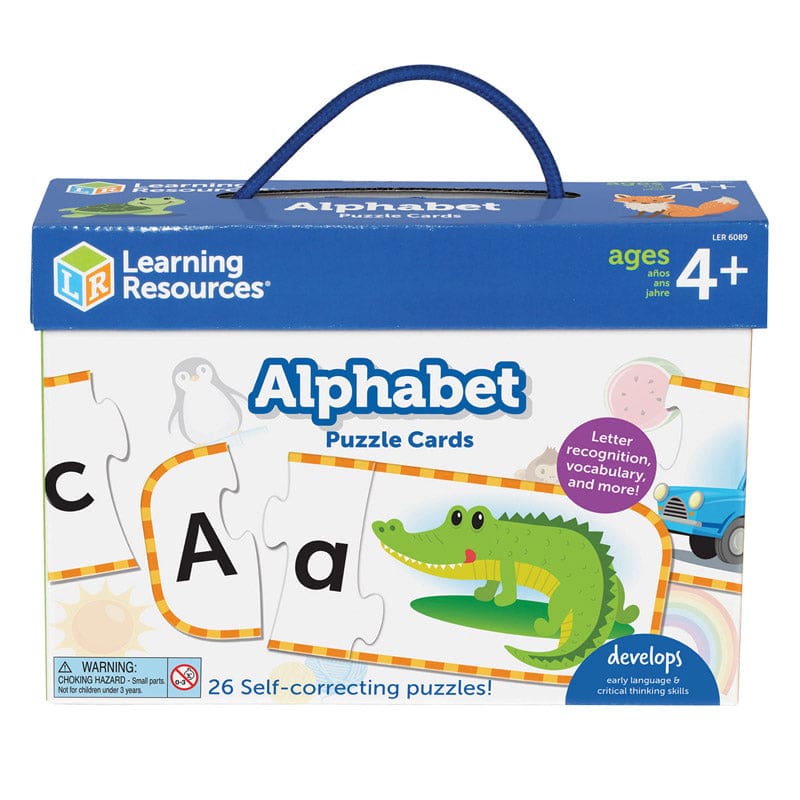 Alphabet Puzzle Cards (Pack of 3) - Language Arts - Learning Resources