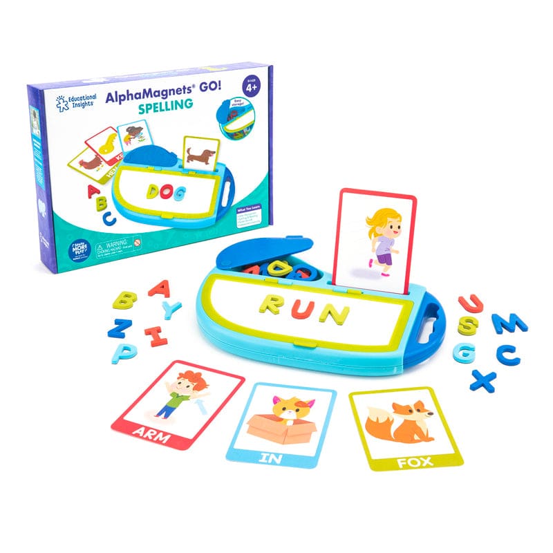 Alphamagnets Go Spelling (New Item With Future Availability Date) - Magnetic Letters - Learning Resources