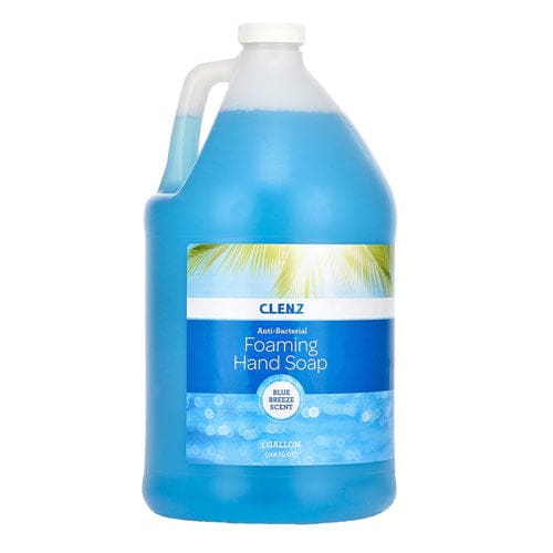 Alpine Clenz Antibacterial Foaming Hand Soap Blue Breeze Scent 1 Gal Bottle - Janitorial & Sanitation - Alpine