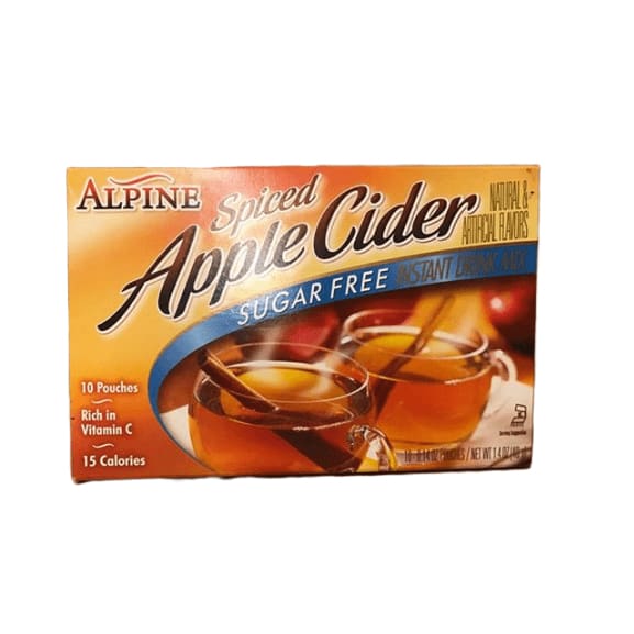 Alpine Spiced Apple Cider Drink Mix, 10 Pouches - ShelHealth.Com