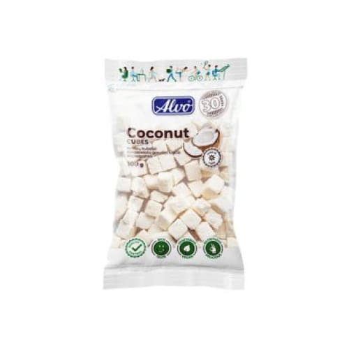 ALVO Coconut Cubes 3.53 oz. (100 g.) - Alvo