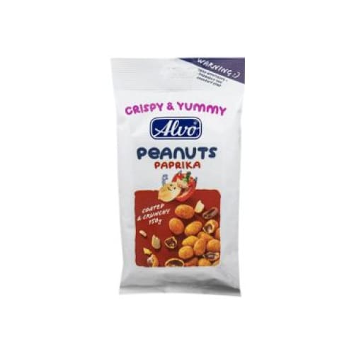 ALVO Paprika Flavor Peanuts with Crunchy Husk 5.29 oz. (150 g.) - Alvo