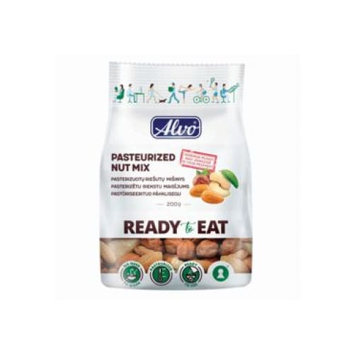 ALVO READY TO EAT Pasteurised Nuts Mix 7.05 oz. (200 g.) - Alvo