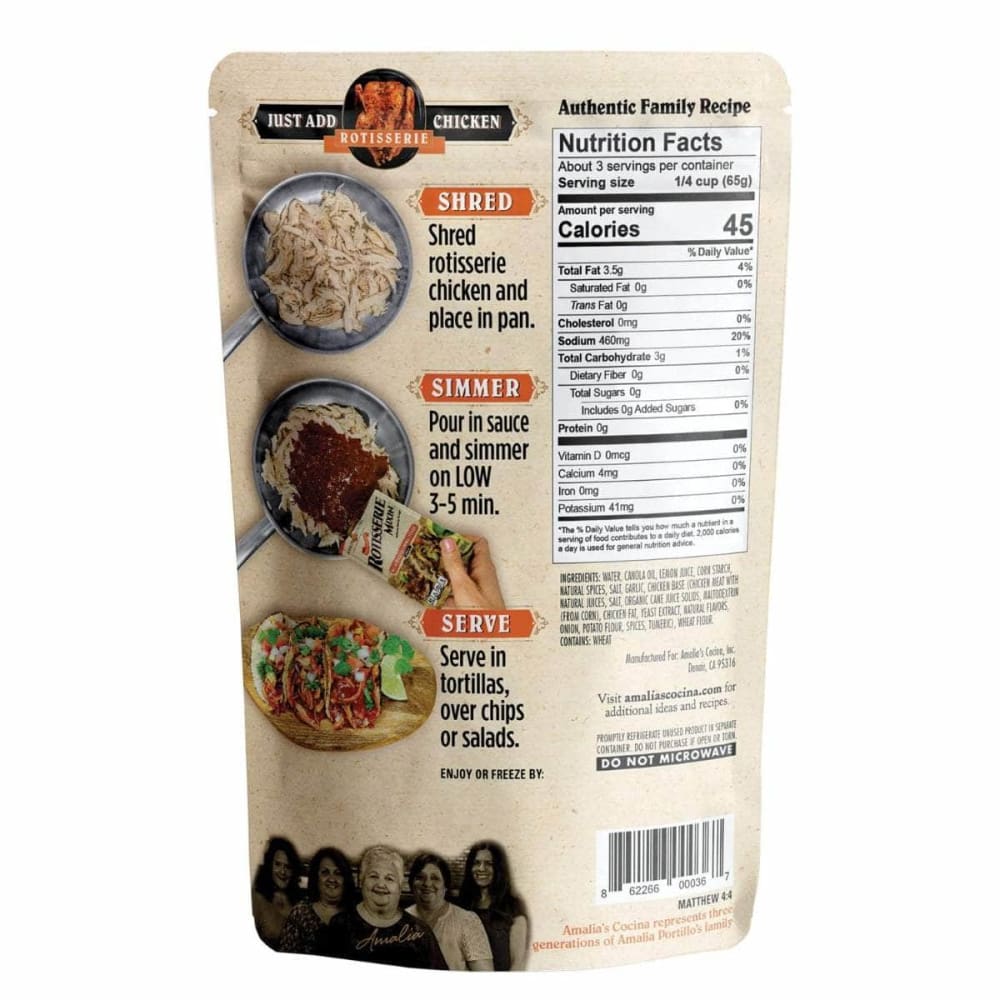 AMALIAS COCINA Grocery > Pantry AMALIAS COCINA: Rotisserie Mixin Roasted California Citrus Sauce, 7 oz