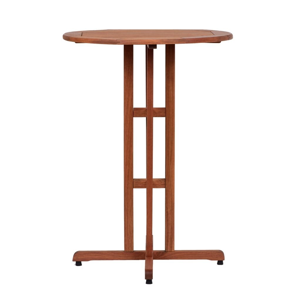 Amazonia Norway Solid Wood Bar Table - Patio Accent Tables - Amazonia