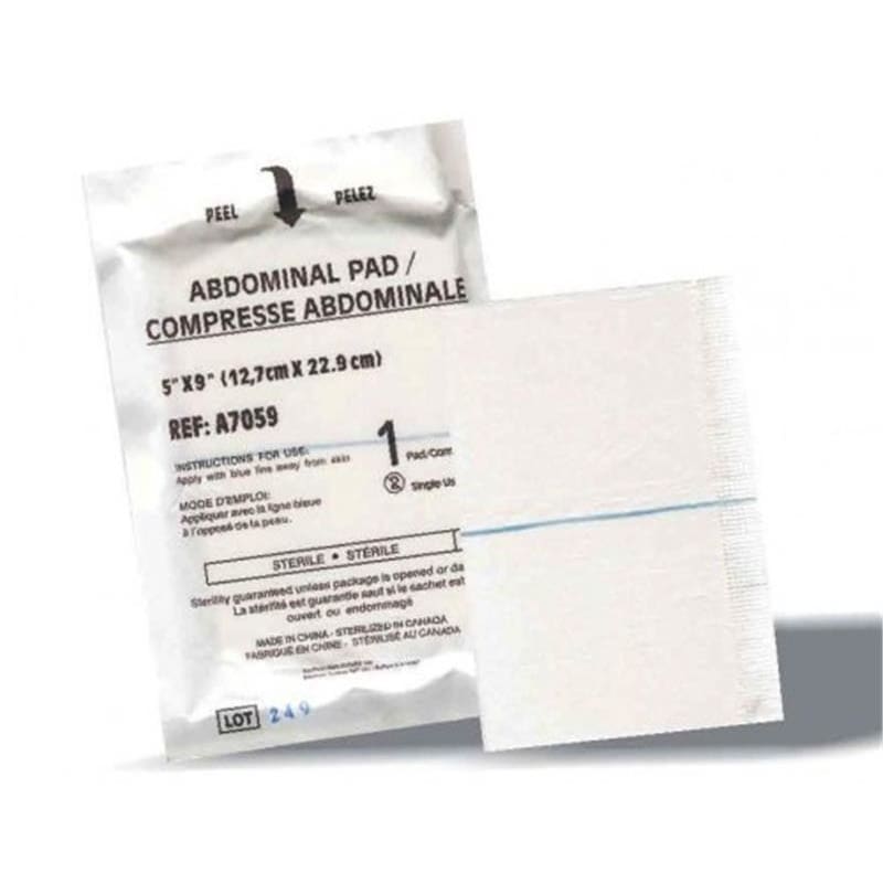 Amd Ritmed Shop AMD Ritmed Abd Pad 5 X 9 Sterile, TR20 (Pack of 5) | ShelHealth