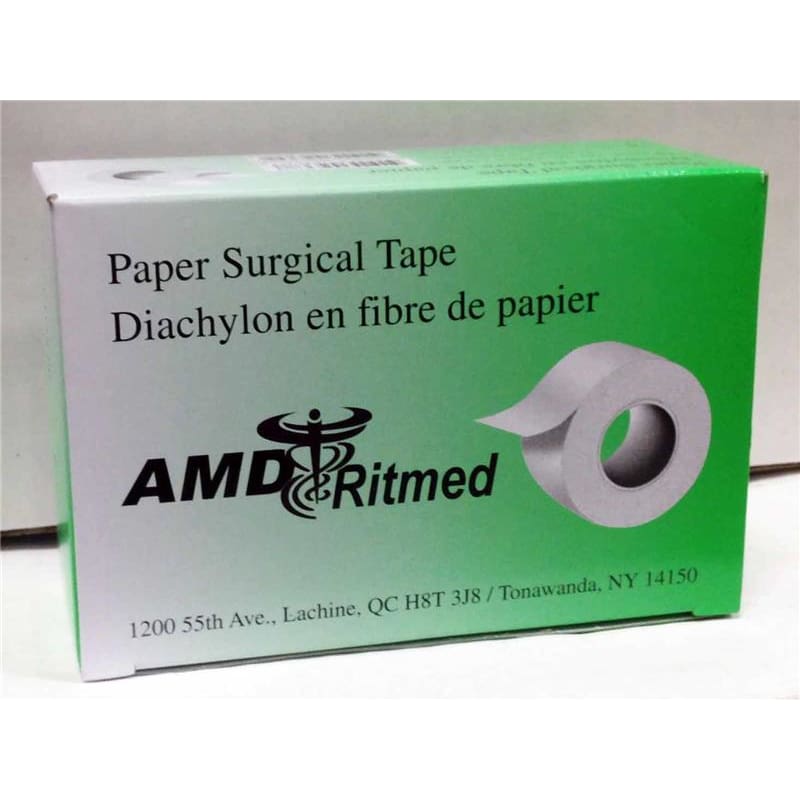 AMD Ritmed Tape Paper 1In Box of 12 (Pack of 3) - Wound Care >> Basic Wound Care >> Tapes - AMD Ritmed