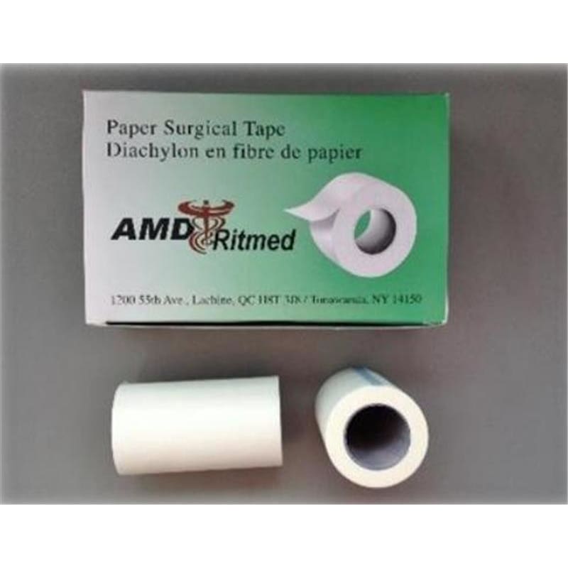 AMD Ritmed Tape Paper Surgical 2In X 10Yd Box of 6 (Pack of 3) - Wound Care >> Basic Wound Care >> Tapes - AMD Ritmed