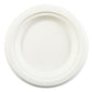 AmerCareRoyal Bagasse Pfas-free Dinnerware Plate 6 White 1,000/carton - Food Service - AmerCareRoyal®