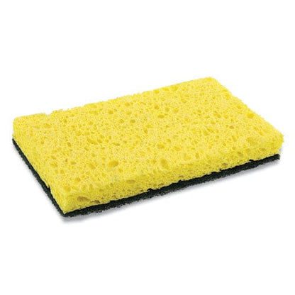 AmerCareRoyal Heavy-duty Scrubbing Sponge 3.5 X 6 0.85 Thick Yellow/green 20/carton - Janitorial & Sanitation - AmerCareRoyal®