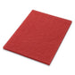 Americo Buffing Pads 14 X 20 Red 5/carton - Janitorial & Sanitation - Americo®