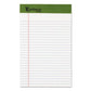 Ampad Earthwise By Ampad Recycled Writing Pad Narrow Rule Politex Green Headband 50 White 5 X 8 Sheets Dozen - School Supplies - Ampad®